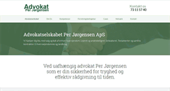 Desktop Screenshot of advokatselskabet.com